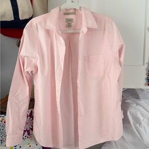 L.L. Bean Soft Pink Women's Shirt size large